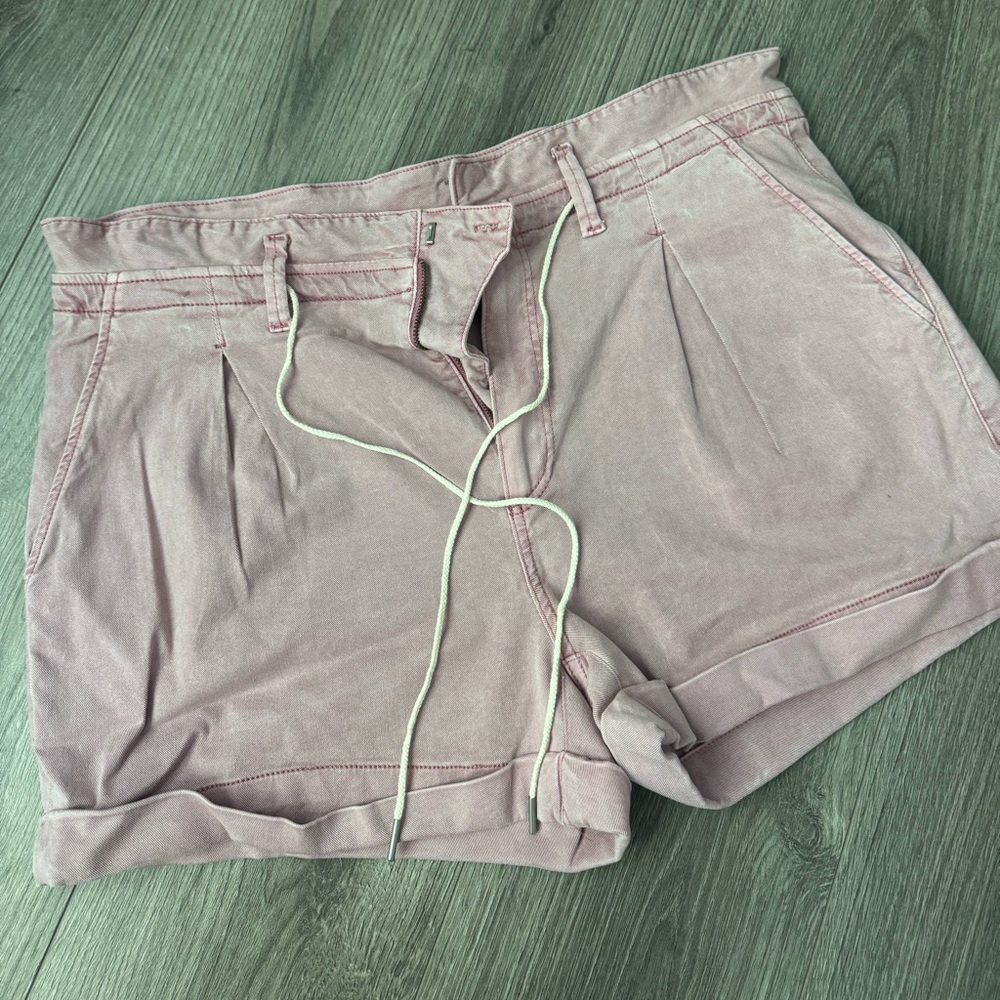 PAIGE Pink High Waist Shorts